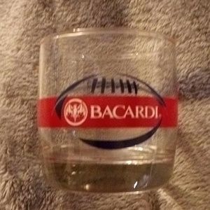 NEW COLLECTABLE BARCARDI FOOTBALL GLASS